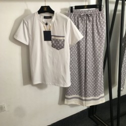 2025SS Top and Bottom Set LOUIS VUITTON Louis Vuitton Celebrity Favorite Brand