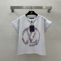2025SS Short Sleeve T-Shirt LOUIS VUITTON Louis Vuitton A popular classic product