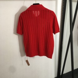 2025SS Short-sleeved knit MIU MIU Miu Miu new release limited edition first served
