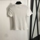 2025SS Short-sleeved T-shirt MIU MIU Miu Miu's new product suddenly reduced price! 2025SS Short-sleeved T-shirt MIU MIU Miu Miu's new product suddenly reduced price!