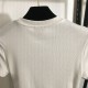 2025SS Short-sleeved T-shirt MIU MIU Miu Miu's new product suddenly reduced price! 2025SS Short-sleeved T-shirt MIU MIU Miu Miu's new product suddenly reduced price!