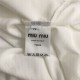 2025SS Short-sleeved T-shirt MIU MIU Miu Miu's new product suddenly reduced price! 2025SS Short-sleeved T-shirt MIU MIU Miu Miu's new product suddenly reduced price!