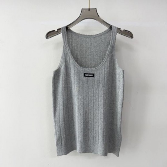 2025SS Tank Top MIU MIU Miu Miu A must-see new product for advanced fashion users