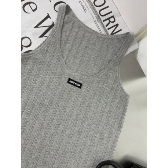 2025SS Tank Top MIU MIU Miu Miu A must-see new product for advanced fashion users