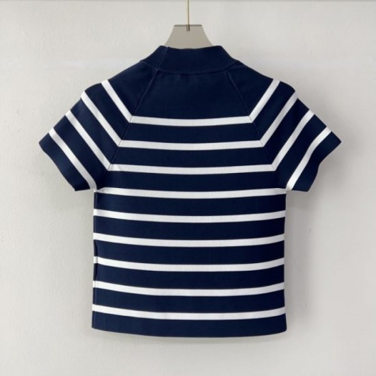2025SS Short Sleeve MIU MIU Miu Miu Recommended New Products This Summer 2025SS Short Sleeve MIU MIU Miu Miu Recommended New Products This Summer
