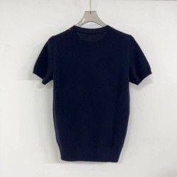 2025SS Short Sleeve MIU MIU Miu Miu New Spring/Summer Items that are sure to be short on stock
