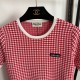 2025SS Short Sleeve MIU MIU Miu Limited Collection Make a difference 2025SS Short Sleeve MIU MIU Miu Limited Collection Make a difference