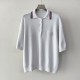 2025SS Short Sleeve MIU MIU Miu Miu A charming trendy style 2025SS Short Sleeve MIU MIU Miu Miu A charming trendy style