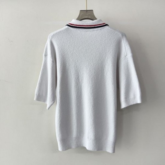2025SS Short Sleeve MIU MIU Miu Miu A charming trendy style 2025SS Short Sleeve MIU MIU Miu Miu A charming trendy style