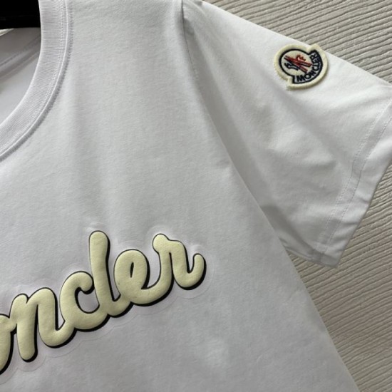 2025SS Short Sleeve T-Shirt MONCLER Popular Sale 100% Brand New 2025SS Short Sleeve T-Shirt MONCLER Popular Sale 100% Brand New