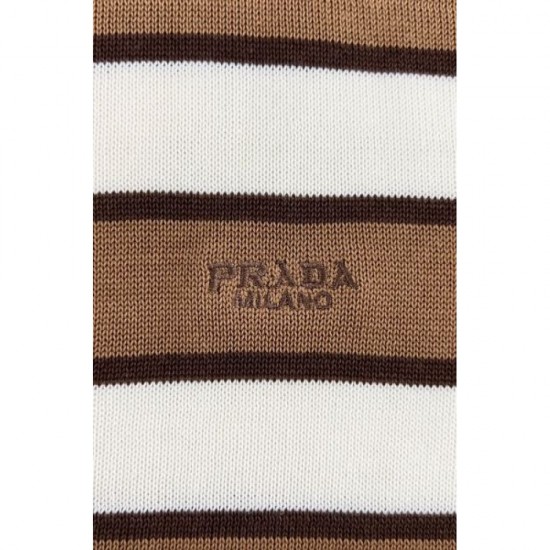 2025SS Short Sleeve PRADA Prada A very popular new top that is sure to sell out