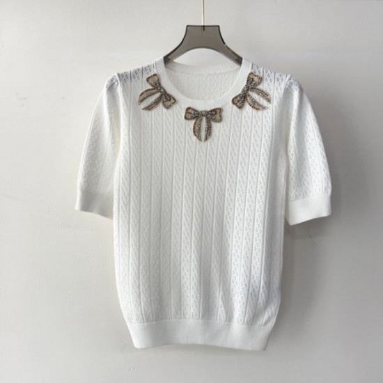 2025SS Short Sleeve VALENTINO Get new Valentino products at sale prices