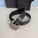 2025FW Explosive Belt CHROME HEARTS Chrome Hearts Explosive Popular Classic Items This Season Luxury