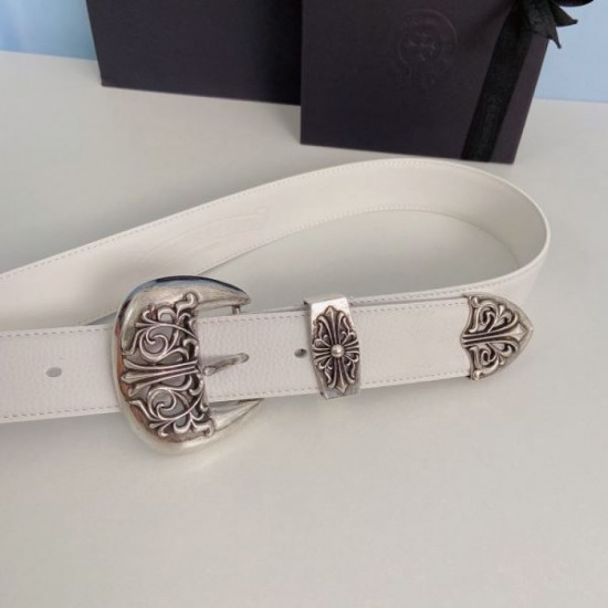 2025FW Gift Belt CHROME HEARTS Chrome Hearts Perfect as a Christmas present High-class design