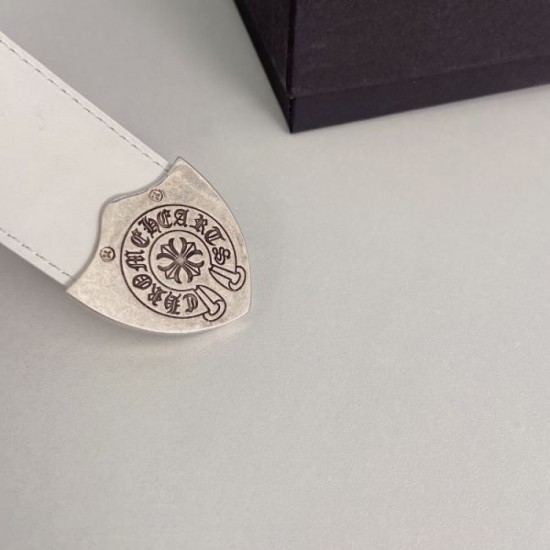 2025FW Gift Belt CHROME HEARTS Chrome Hearts Perfect as a Christmas present High-class design