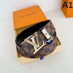 2025FW Overseas Belt LOUIS VUITTON Louis Vuitton A popular item from overseas celebrities Luxury