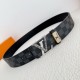 2025FW Overseas Belt LOUIS VUITTON Louis Vuitton A popular item from overseas celebrities Luxury