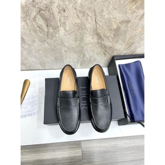 2025 Fall/Winter New DIOR Dior Men's Business Shoes Calm and High Quality Design