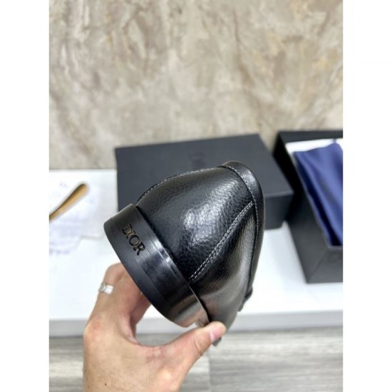 2025 Fall/Winter New DIOR Dior Men's Business Shoes Calm and High Quality Design
