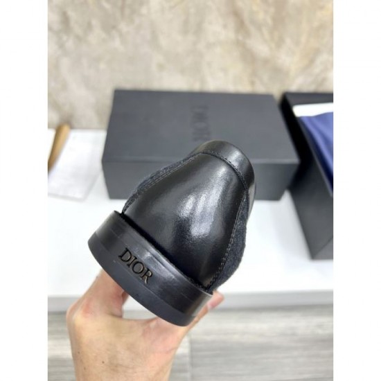 2025 Autumn/Winter New DIOR Men's Business Shoes Special Price Available Now