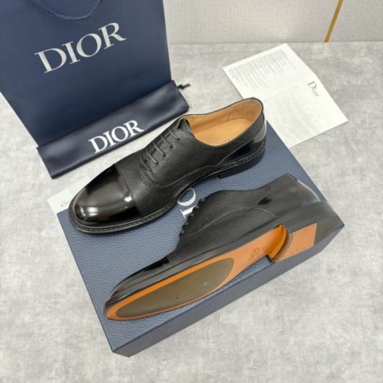 2025FW Men's Business Shoes DIOR Dior Autumn/Winter Latest Featured Items that are sure to sell out
