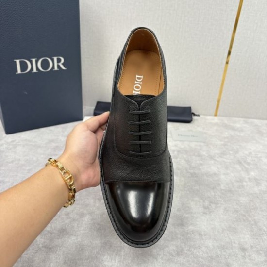 2025FW Men's Business Shoes DIOR Dior Autumn/Winter Latest Featured Items that are sure to sell out