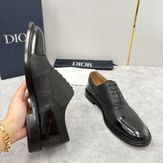 2025FW Men's Business Shoes DIOR Dior Autumn/Winter Latest Featured Items that are sure to sell out