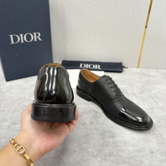 2025FW Men's Business Shoes DIOR Dior Autumn/Winter Latest Featured Items that are sure to sell out