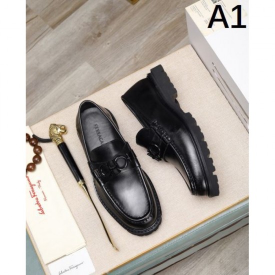 FERRAGAMO Salvatore Ferragamo 2025SS Inevitably sold out Men's Business Shoes