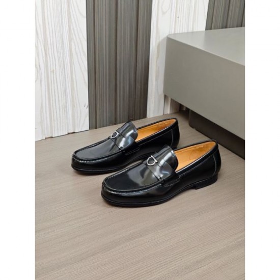 FERRAGAMO Salvatore Ferragamo 2025SS Pre-stocked Men's Business Shoes