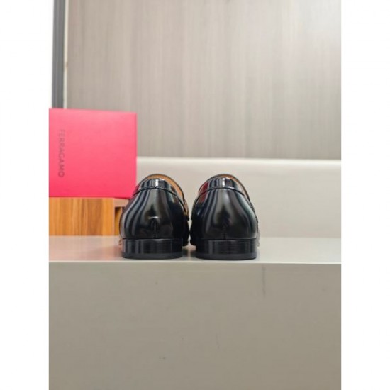 FERRAGAMO Salvatore Ferragamo 2025SS Pre-stocked Men's Business Shoes