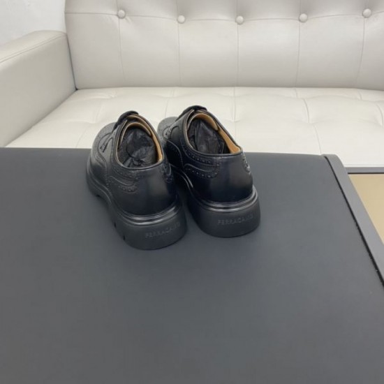 FERRAGAMO Salvatore Ferragamo 2025SS Early Winner Men's Business Shoes