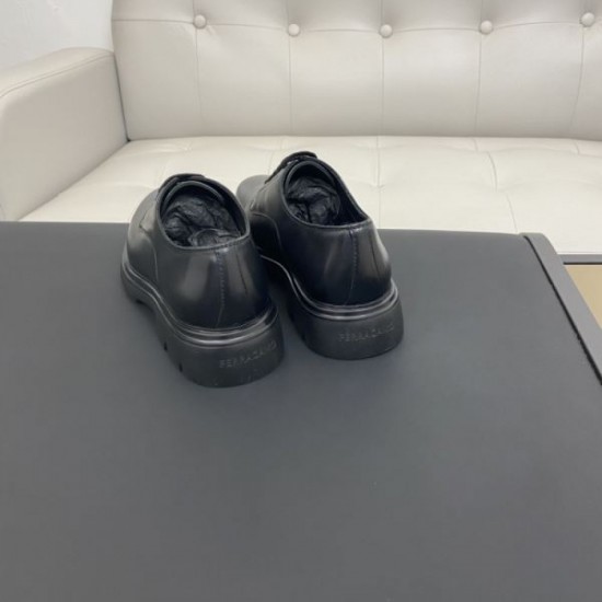 FERRAGAMO Salvatore Ferragamo 2025SS New additions Men's Business Shoes