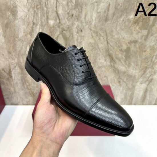 2025 Fall/Winter New Item FERRAGAMO Salvatore Ferragamo Men's Business Shoes Simple and Sophisticated Product