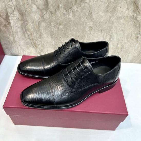2025 Fall/Winter New Item FERRAGAMO Salvatore Ferragamo Men's Business Shoes Simple and Sophisticated Product