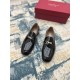 2025 Fall/Winter New Items FERRAGAMO Salvatore Ferragamo Men's Business Shoes New Items with High Ratings