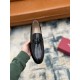 2025 Fall/Winter New Item FERRAGAMO Salvatore Ferragamo Men's Business Shoes Trendy Urban Style