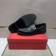 2025 Fall/Winter New Items FERRAGAMO Salvatore Ferragamo Men's Business Shoes Luxury Shoes Available on Sale