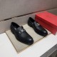2025 Fall/Winter New Item FERRAGAMO Salvatore Ferragamo Men's Business Shoes Popular No. 1 Gift Item