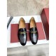 2025 Autumn/Winter New Item FERRAGAMO Salvatore Ferragamo Men's Business Shoes A gem that brings out the charm of adults