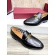 2025 Autumn/Winter New Item FERRAGAMO Salvatore Ferragamo Men's Business Shoes A gem that brings out the charm of adults