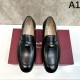 2025 Fall/Winter New Item FERRAGAMO Salvatore Ferragamo Men's Business Shoes Rare New Limited Edition Model