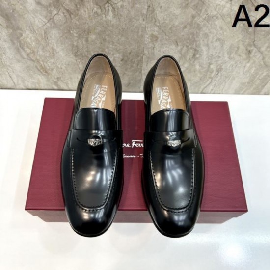 2025 Fall/Winter New Item FERRAGAMO Salvatore Ferragamo Men's Business Shoes Rare New Limited Edition Model