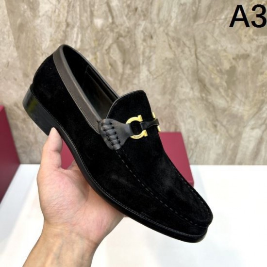 2025 Fall/Winter New Items FERRAGAMO Salvatore Ferragamo Men's Business Shoes New items that are sure to fall in love at first sight