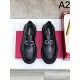 2025FW Men's Business Shoes FERRAGAMO Salvatore Ferragamo A gem that is active in the long season
