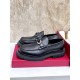 2025FW Men's Business Shoes FERRAGAMO Salvatore Ferragamo A gem that is active in the long season