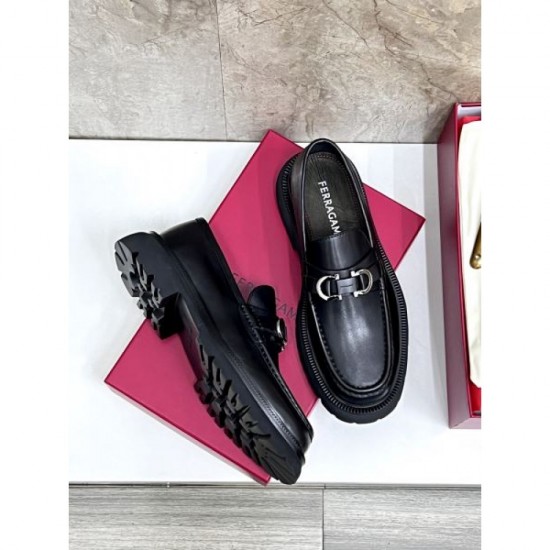 2025FW Men's Business Shoes FERRAGAMO Salvatore Ferragamo A gem that is active in the long season