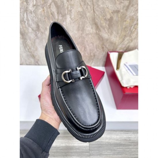 2025FW Men's Business Shoes FERRAGAMO Salvatore Ferragamo A gem that is active in the long season