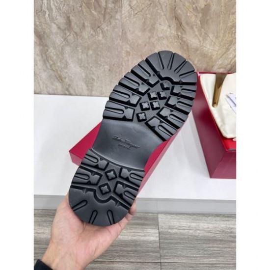 2025FW Men's Business Shoes FERRAGAMO Salvatore Ferragamo A gem that is active in the long season