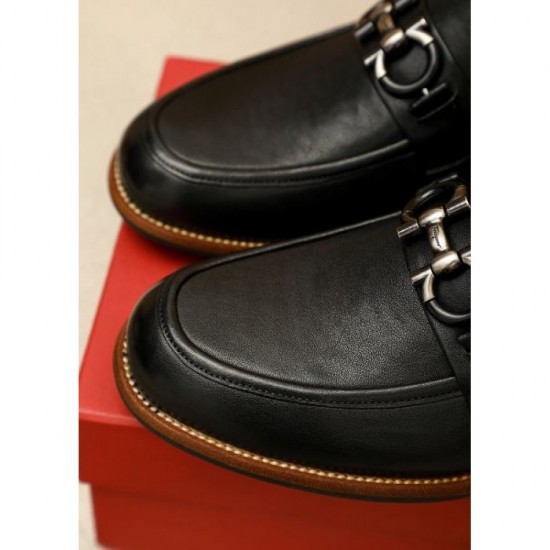 2025FW Men's Business Shoes FERRAGAMO Salvatore Ferragamo Online-only special product